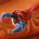 Image for article titled A Buddhist temple adorned with paintings of Superman, Neo, and other scifi heroes